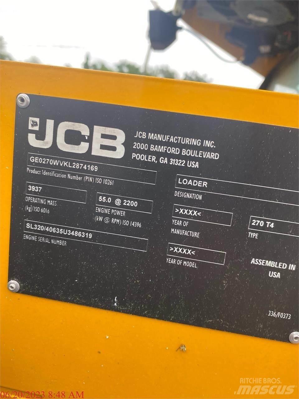 JCB 270 Mini incarcator