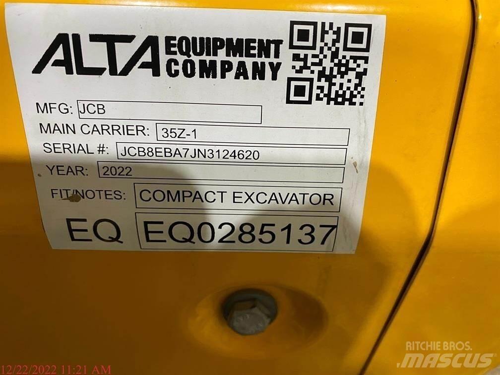 JCB 35Z-1 Mini excavatoare < 7t
