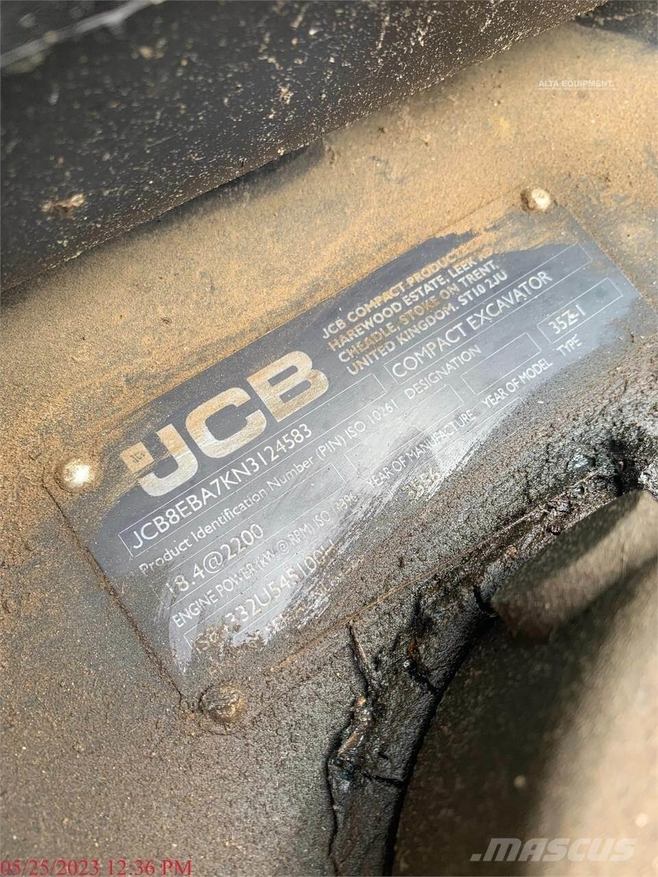 JCB 35Z-1 Mini excavatoare < 7t