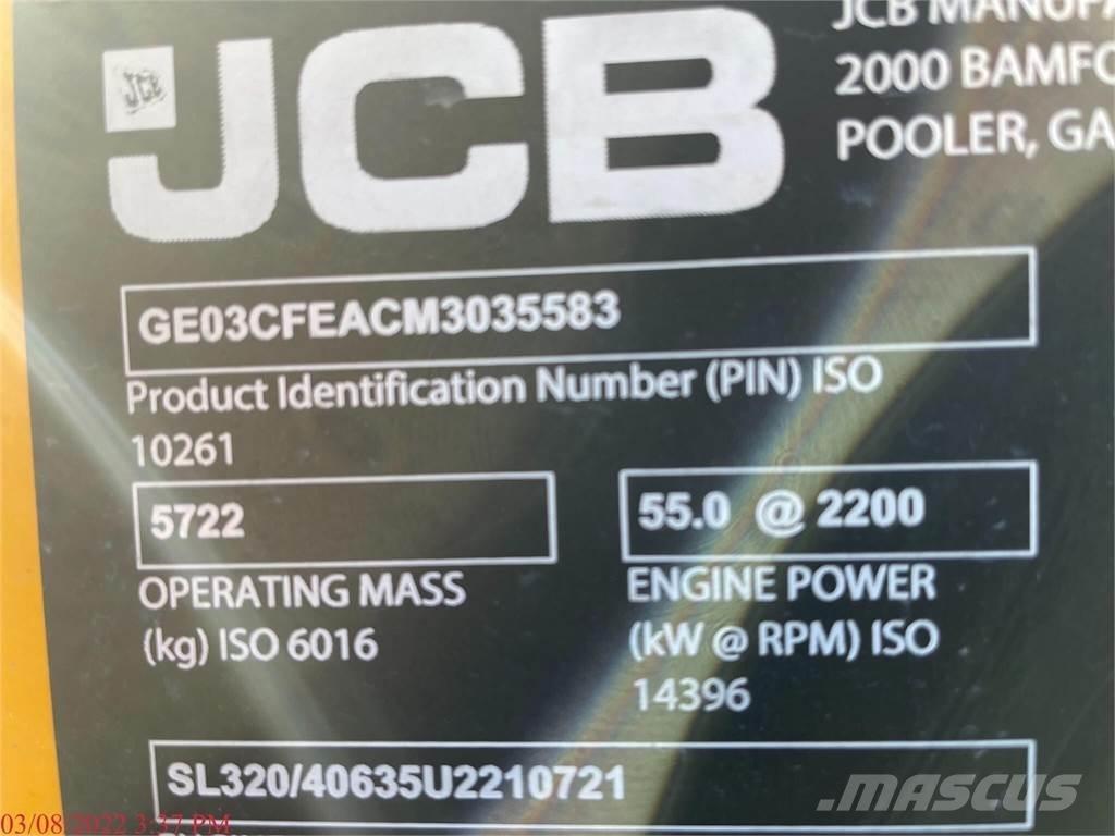 JCB 3TS-8T Mini incarcator