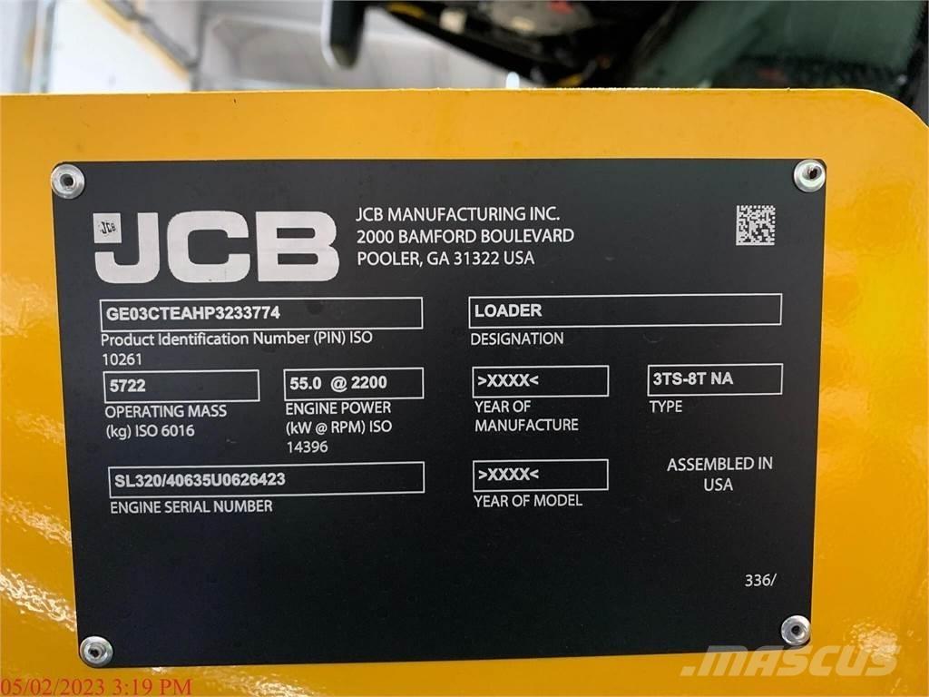 JCB 3TS-8T Mini incarcator