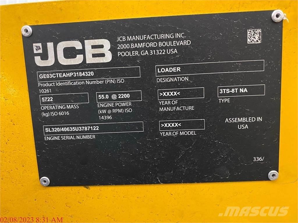 JCB 3TS-8T Mini incarcator