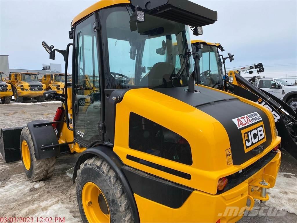 JCB 407 Incarcator pe pneuri