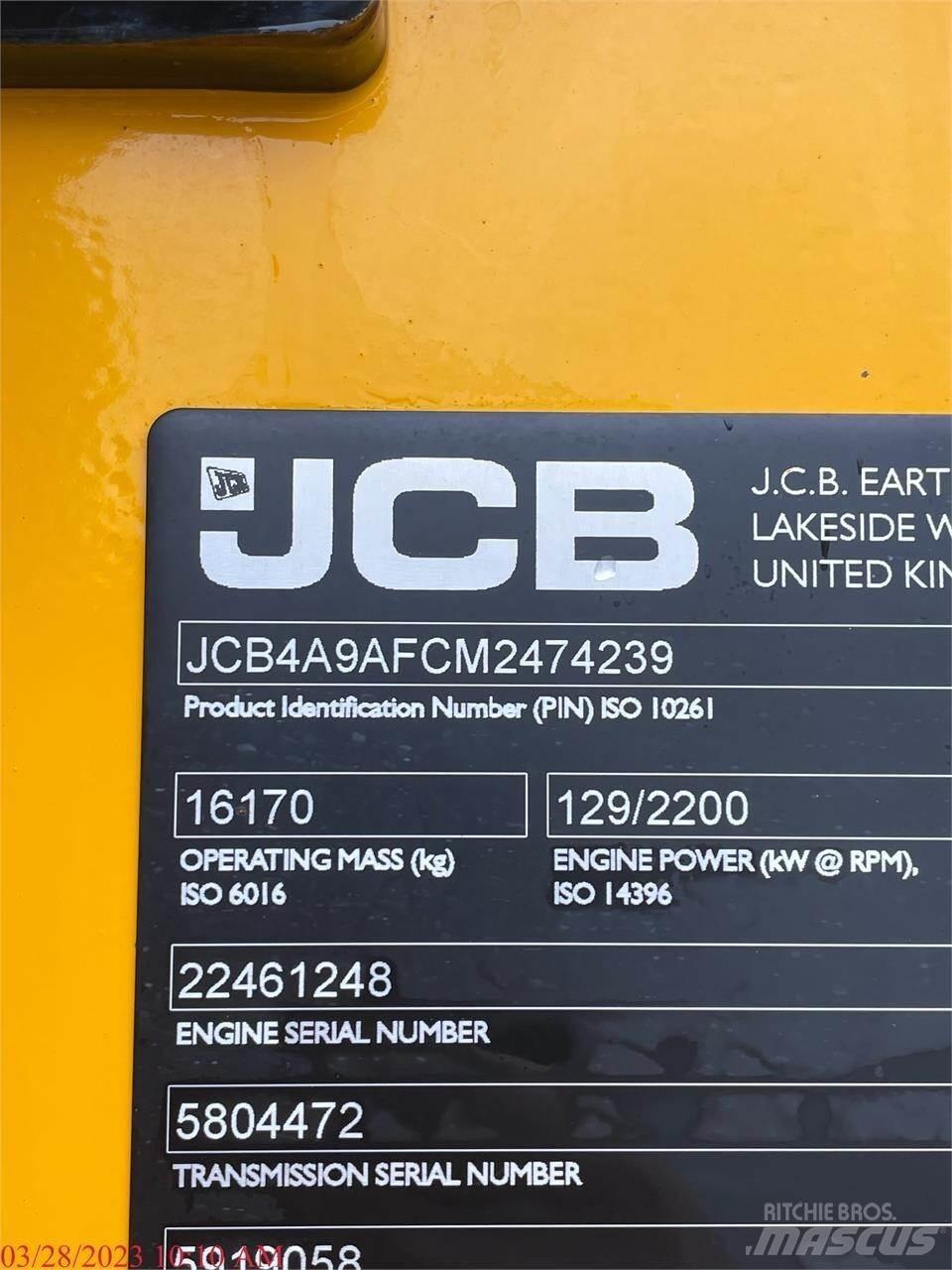 JCB 437ZX Incarcator pe pneuri