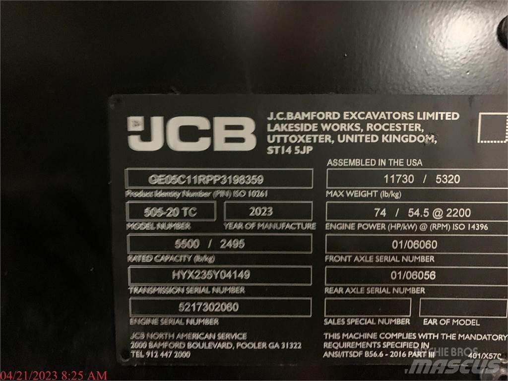 JCB 505-20TC Stivuitoare telescopice