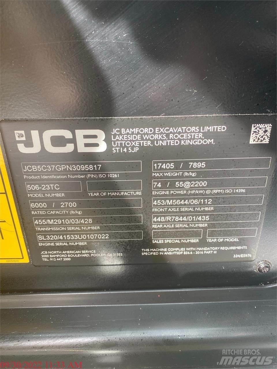 JCB 506-23TC Stivuitoare telescopice