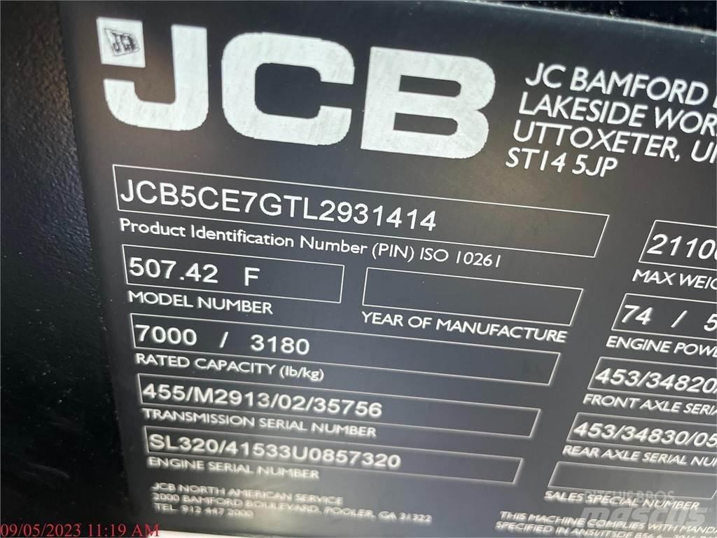JCB 507-42 Stivuitoare telescopice