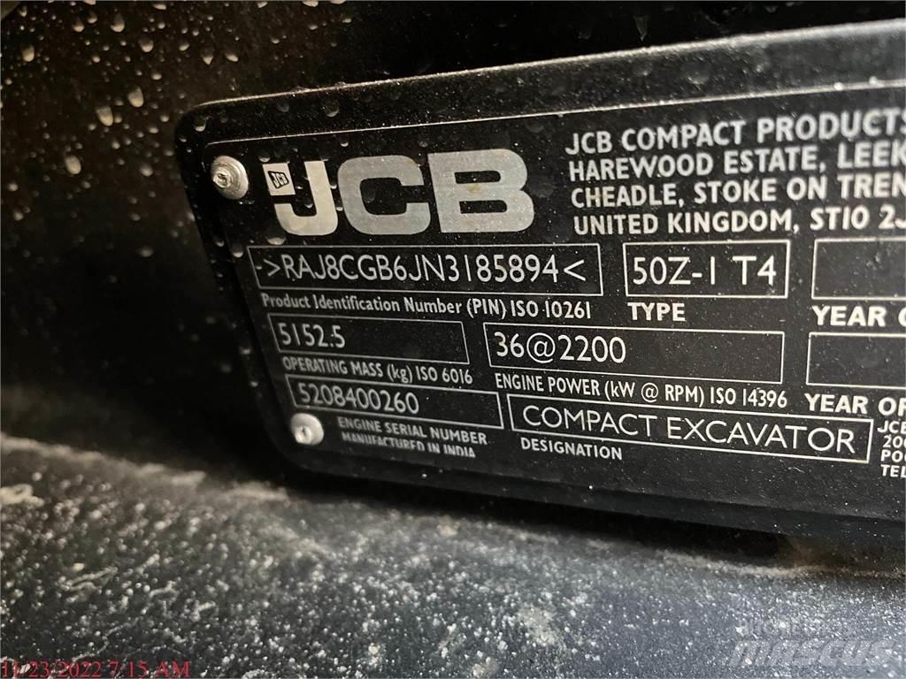JCB 50Z-1 Mini excavatoare < 7t