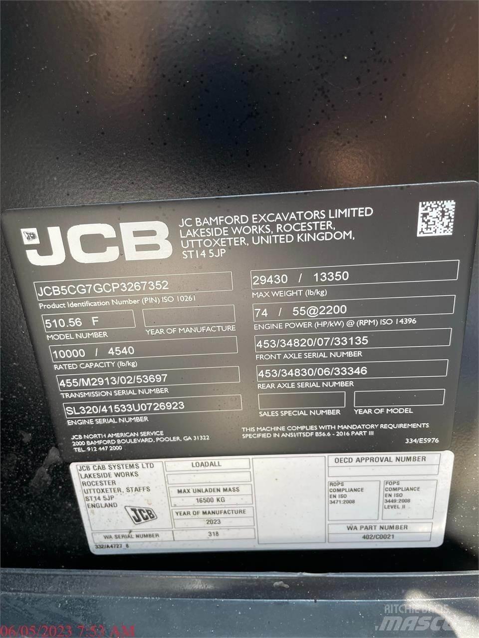 JCB 510-56 Stivuitoare telescopice