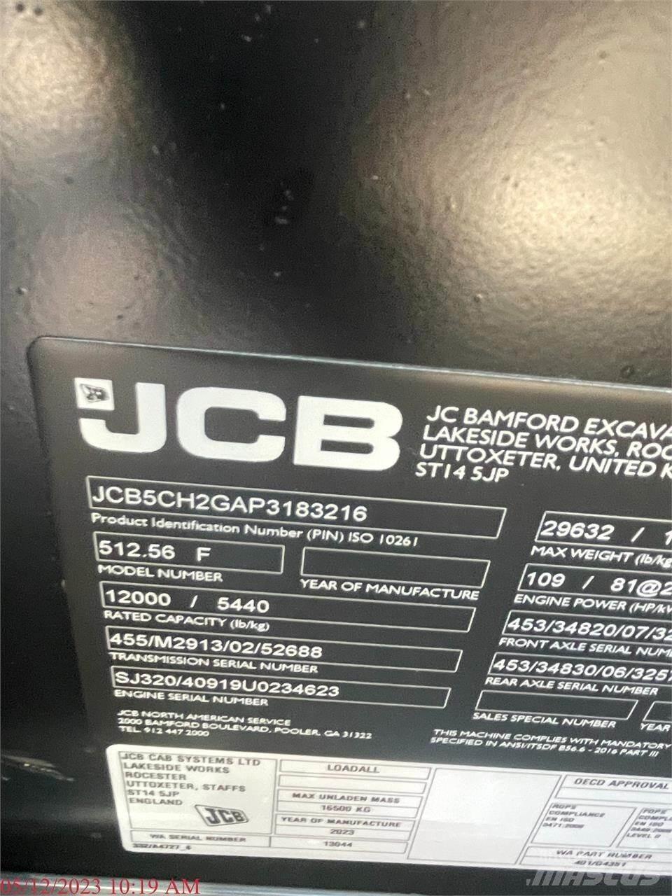 JCB 512-56 Stivuitoare telescopice