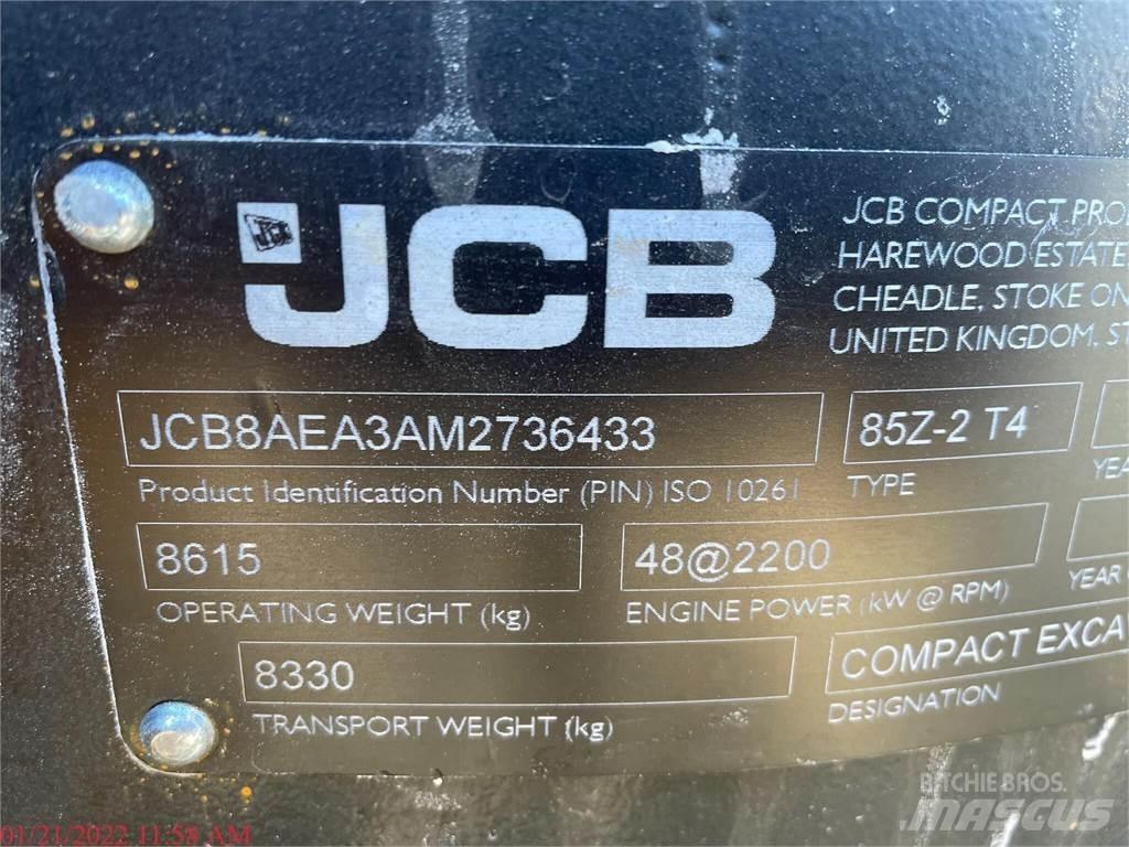JCB 85Z-2 Excavatoare pe șenile
