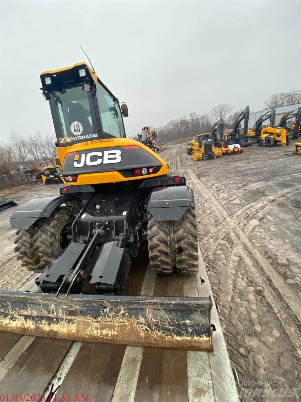JCB HD110W Excavatoare cu roti