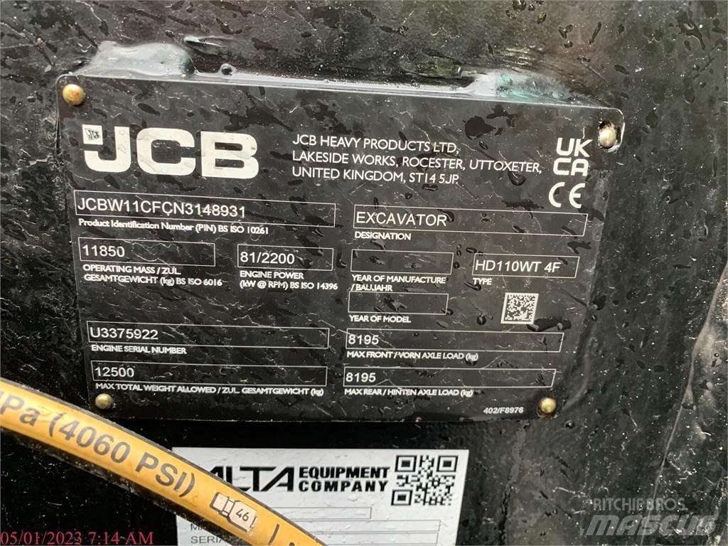 JCB HD110W Excavatoare cu roti