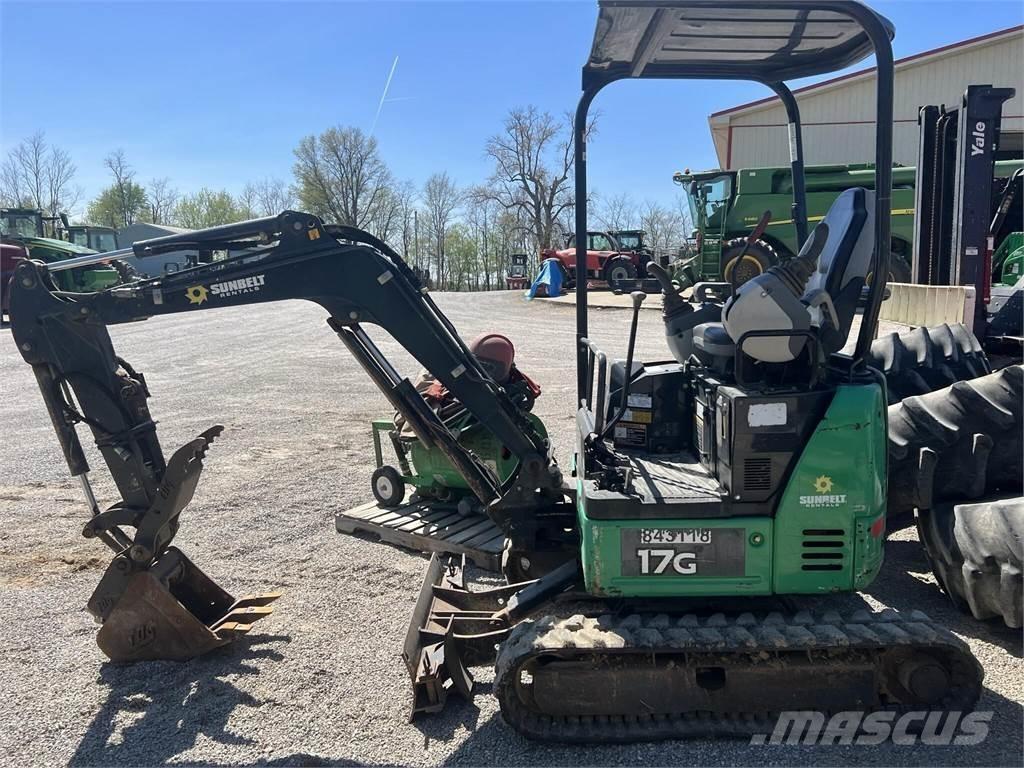 John Deere 17G Mini excavatoare < 7t