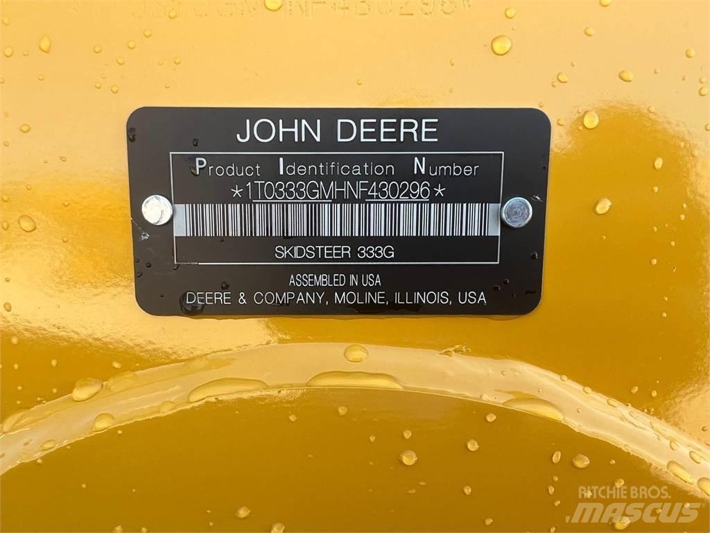 John Deere 333G Mini incarcator