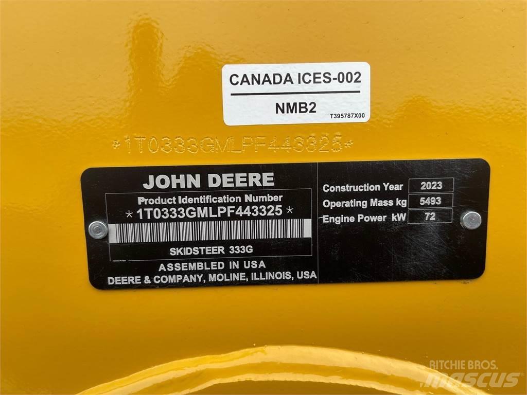 John Deere 333G Utilaje silvicultura