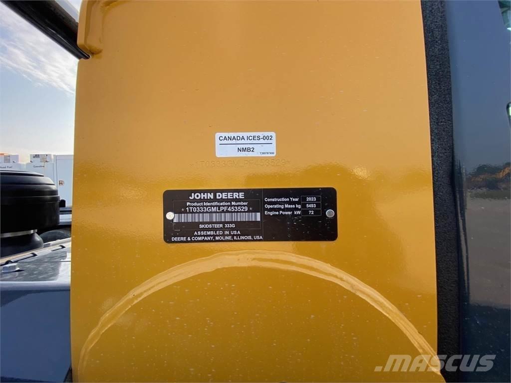 John Deere 333G Mini incarcator