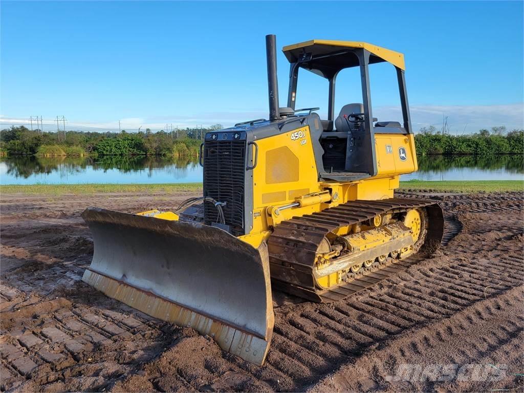 John Deere 450J LGP Buldozere pe senile