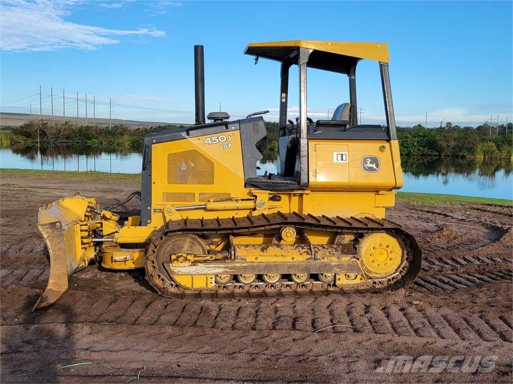 John Deere 450J LGP Buldozere pe senile