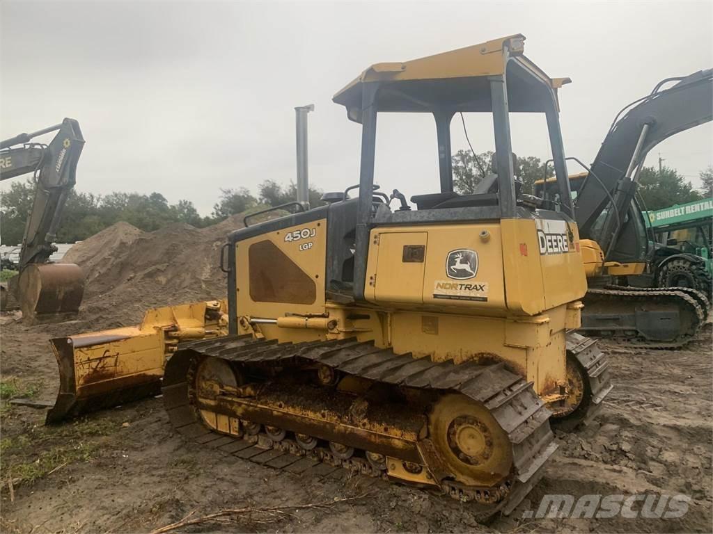 John Deere 450J LGP Buldozere pe senile