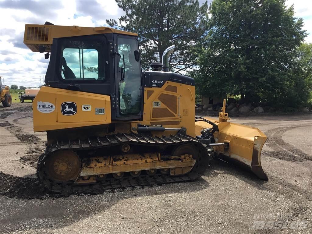 John Deere 450K Buldozere pe senile