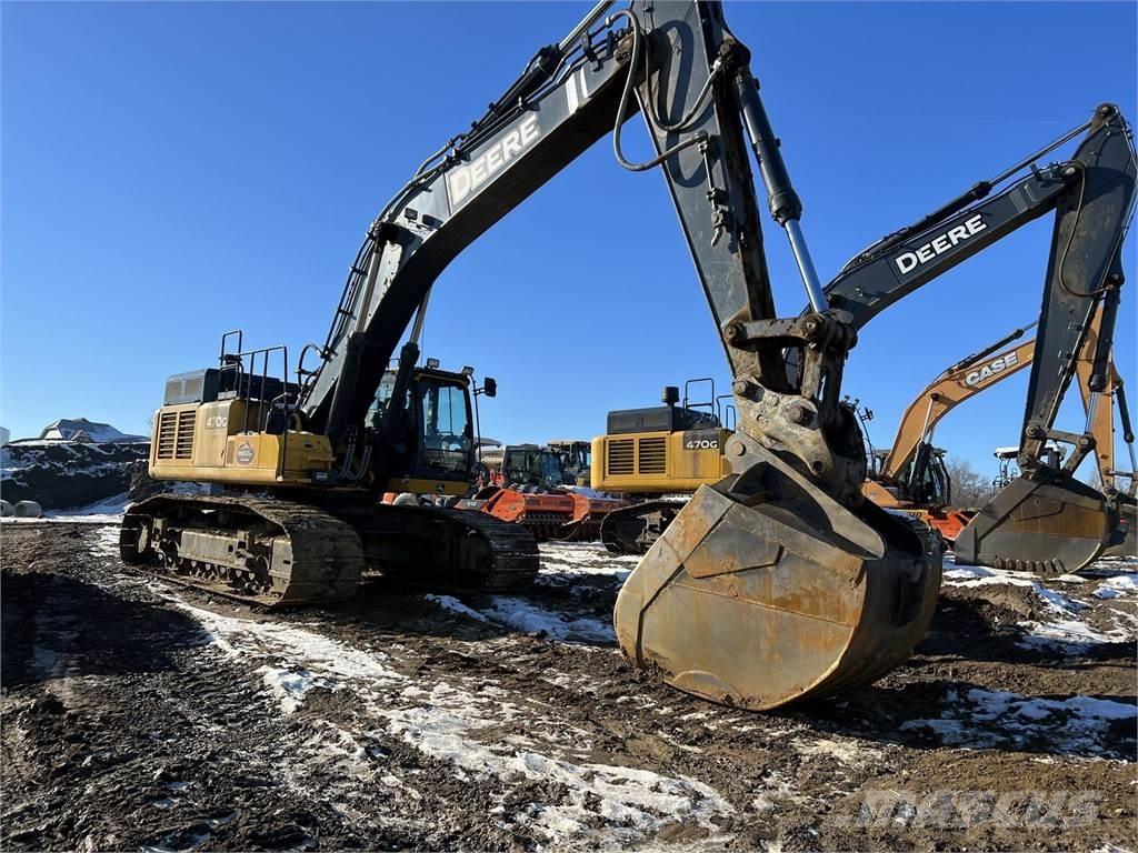 John Deere 470G LC Excavatoare pe șenile
