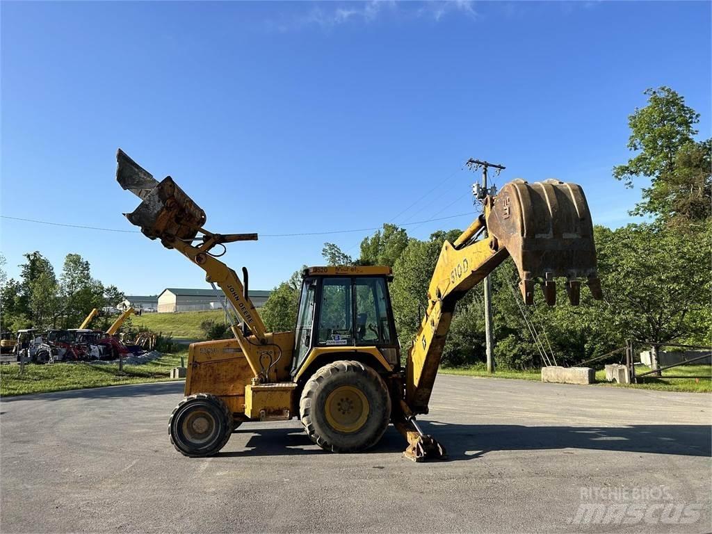 John Deere 510D Buldoexcavatoare