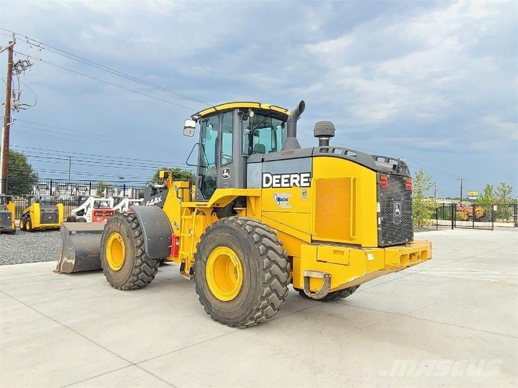 John Deere 644K Incarcator pe pneuri