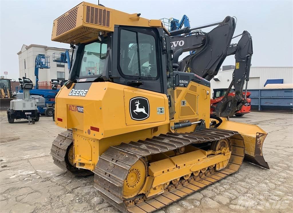John Deere 650K Buldozere pe senile