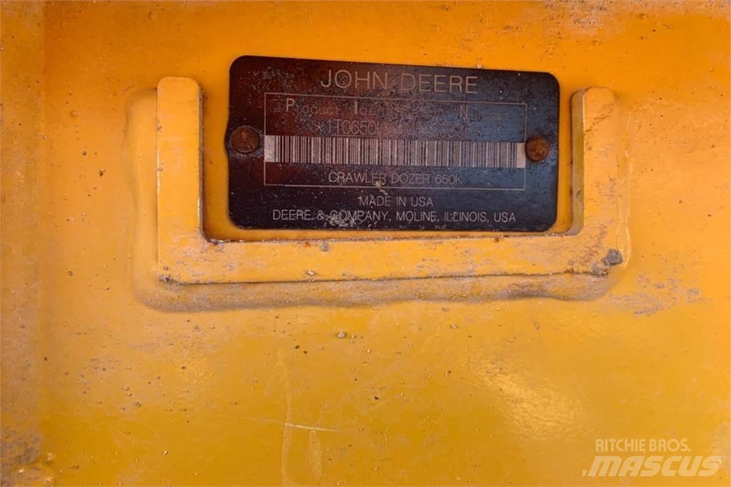 John Deere 650K Buldozere pe senile