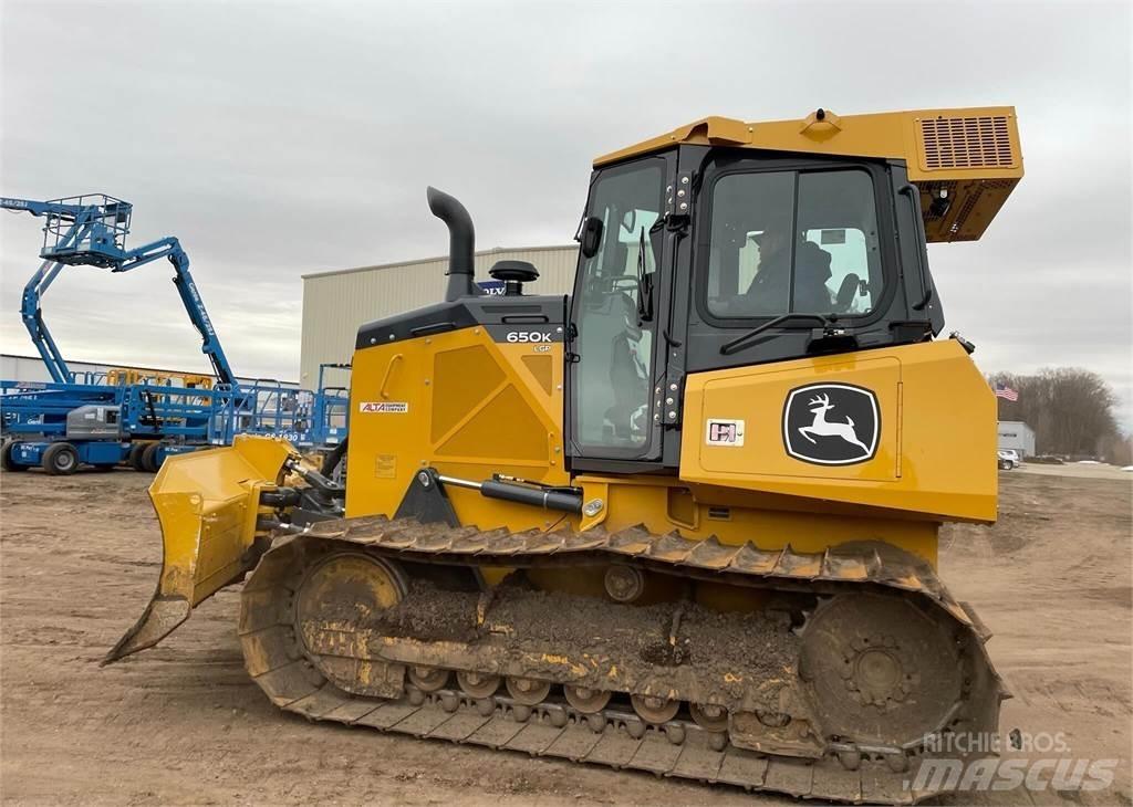 John Deere 650K LGP Buldozere pe senile