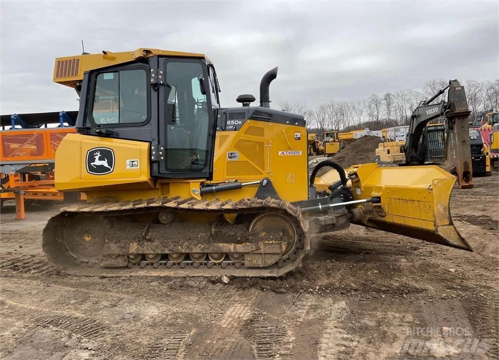 John Deere 650K LGP Buldozere pe senile