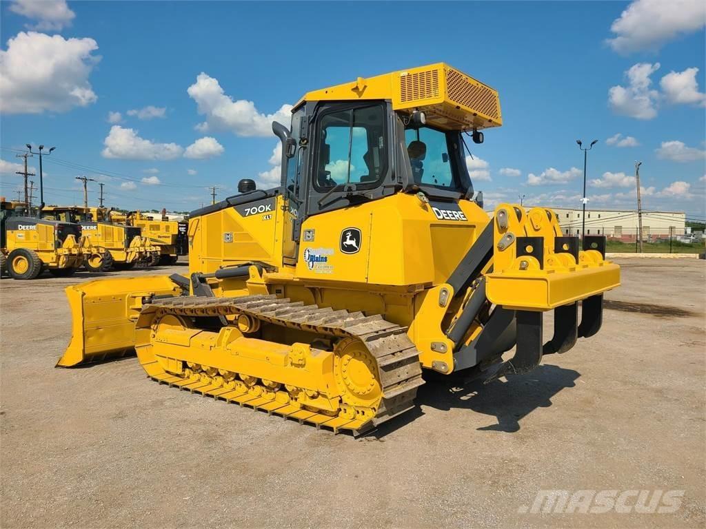 John Deere 700K Buldozere pe senile