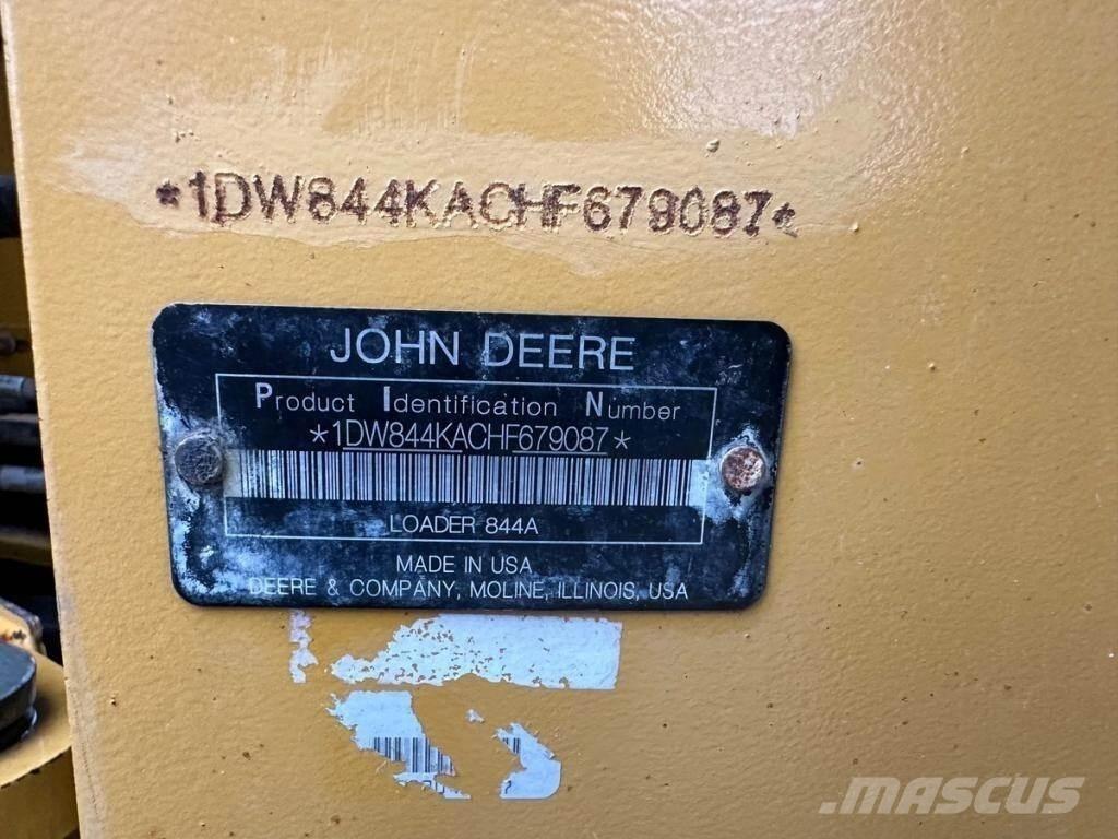 John Deere 844KIII Incarcator pe pneuri