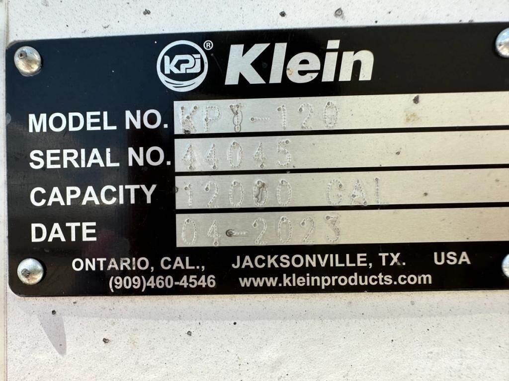 Klein KPT120 Cisterne