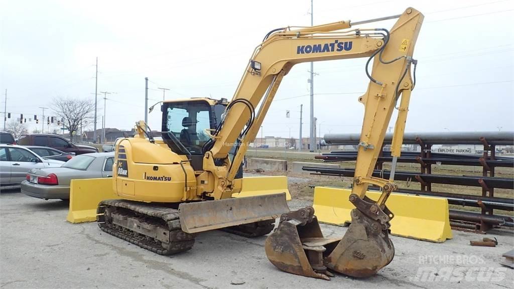 Komatsu PC88MR-10 Excavatoare pe șenile
