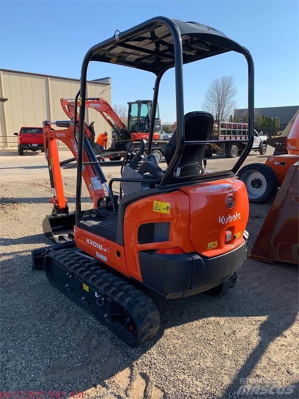 Kubota KX018-4 Mini excavatoare < 7t