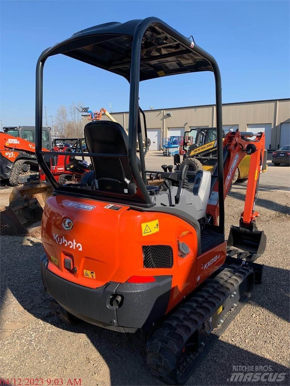 Kubota KX018-4 Mini excavatoare < 7t