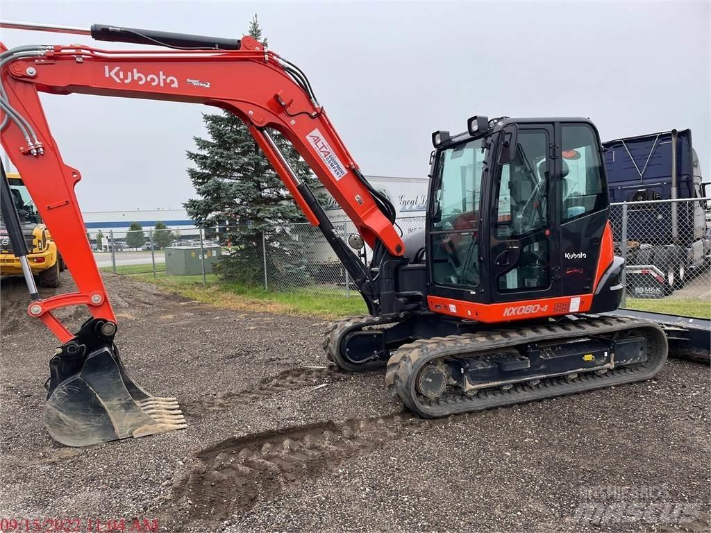 Kubota KX080-4 Excavatoare pe șenile
