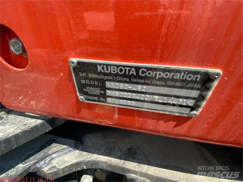 Kubota KX080-4 Excavatoare pe șenile
