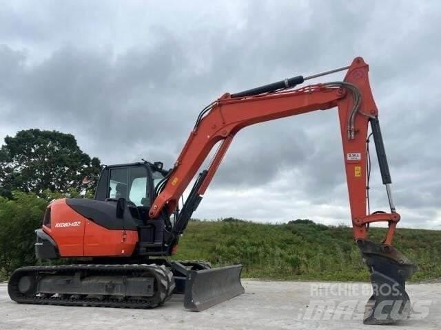 Kubota KX080-4A Excavatoare pe șenile
