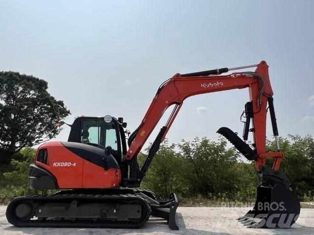 Kubota KX080-4A Excavatoare pe șenile
