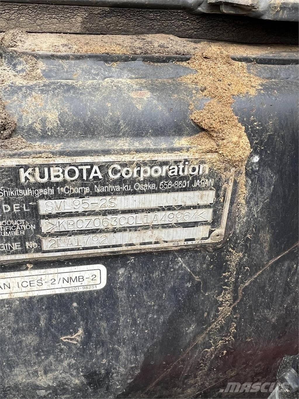 Kubota SVL95-2S Mini incarcator