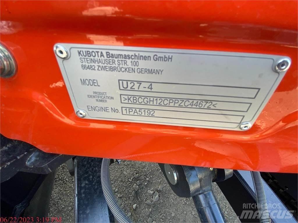 Kubota U27-4 Mini excavatoare < 7t