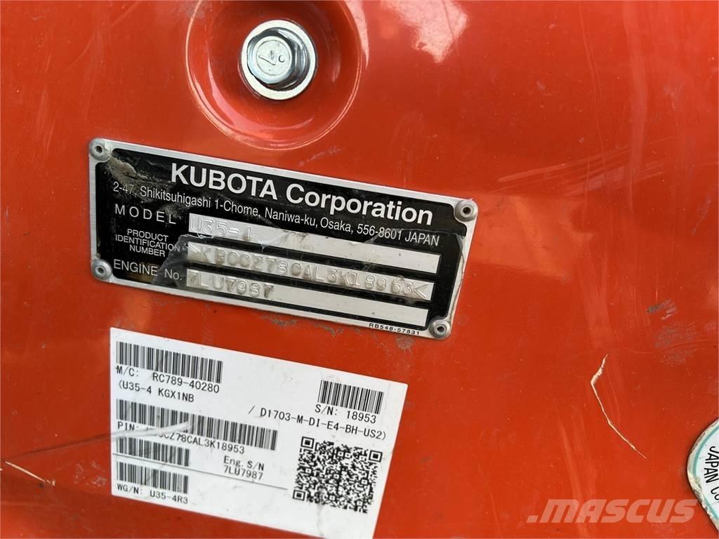 Kubota U35-4 Mini excavatoare < 7t