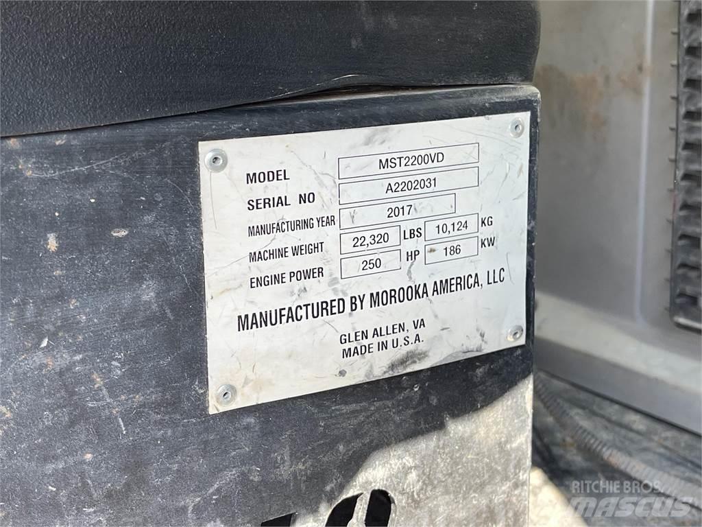 Morooka MST2200VD Autobasculante cu senile
