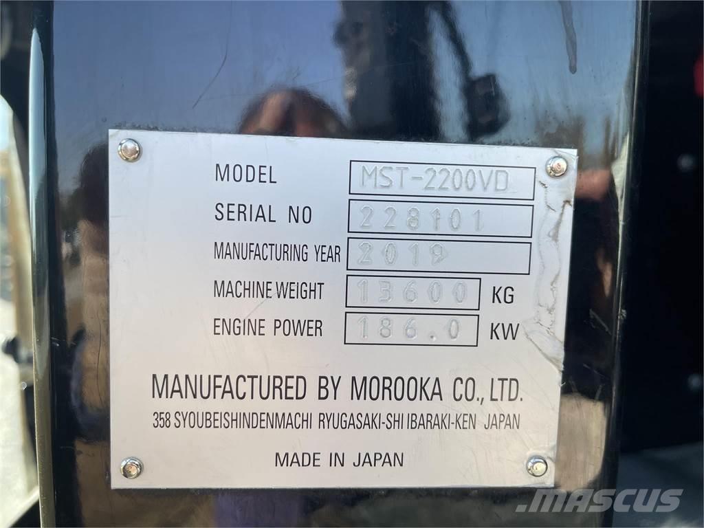 Morooka MST2200VD Autobasculante cu senile
