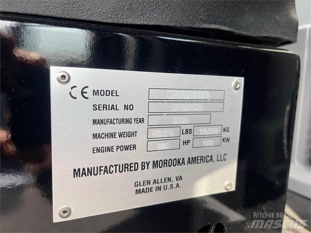 Morooka MST2200VDR Autobasculante cu senile