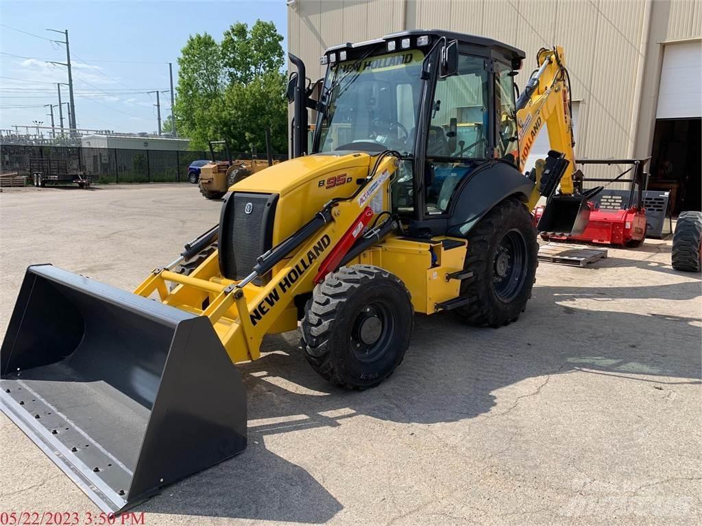 New Holland B95D Buldoexcavatoare