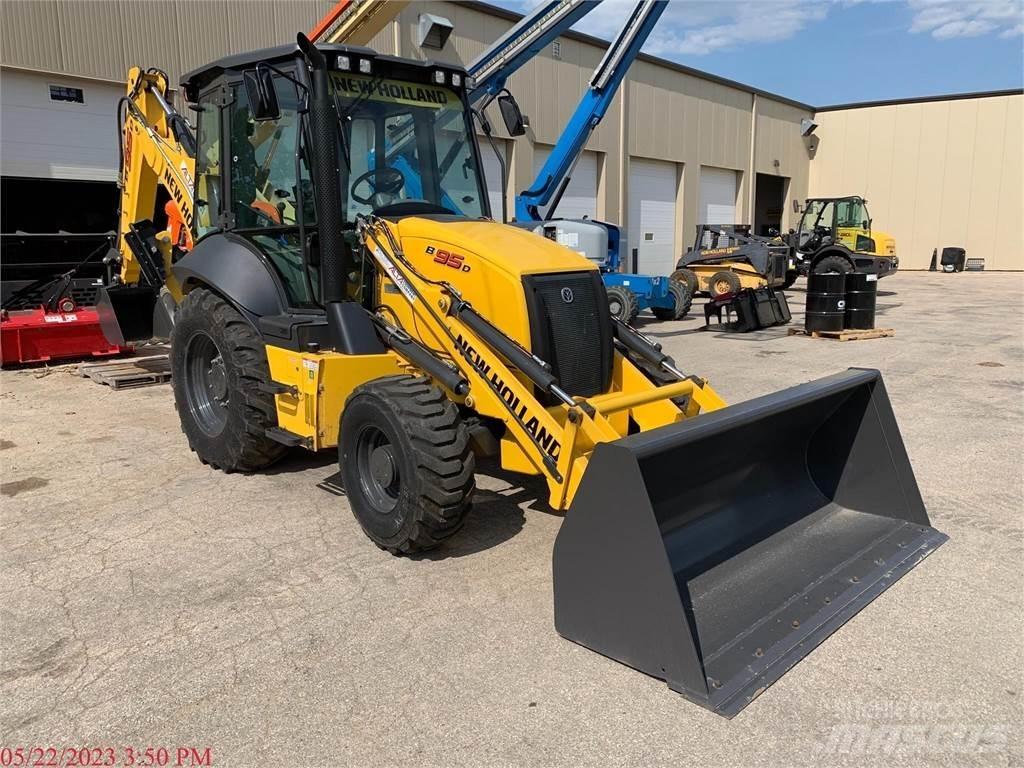 New Holland B95D Buldoexcavatoare